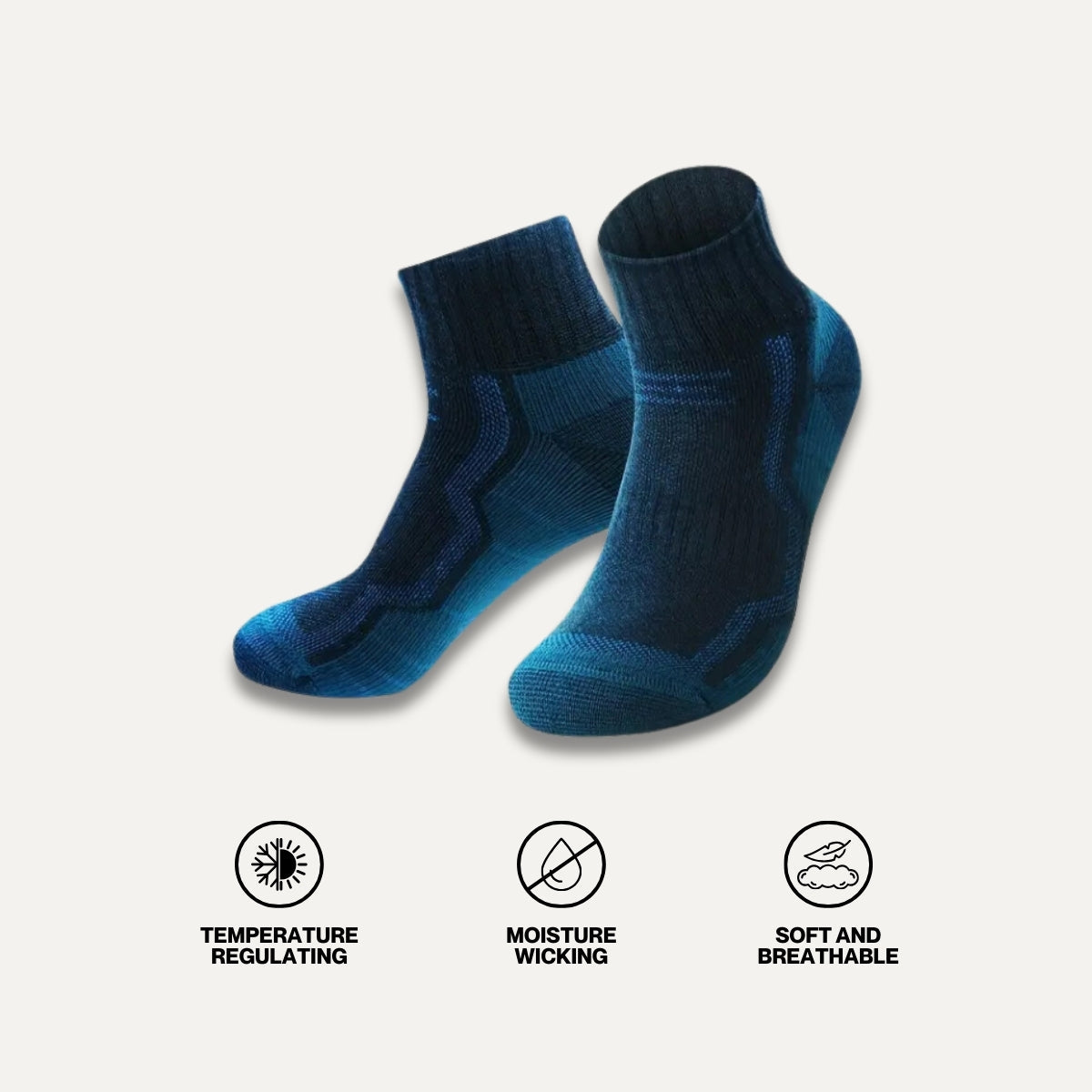 SIntaro Moisture-Wicking Ankle Socks