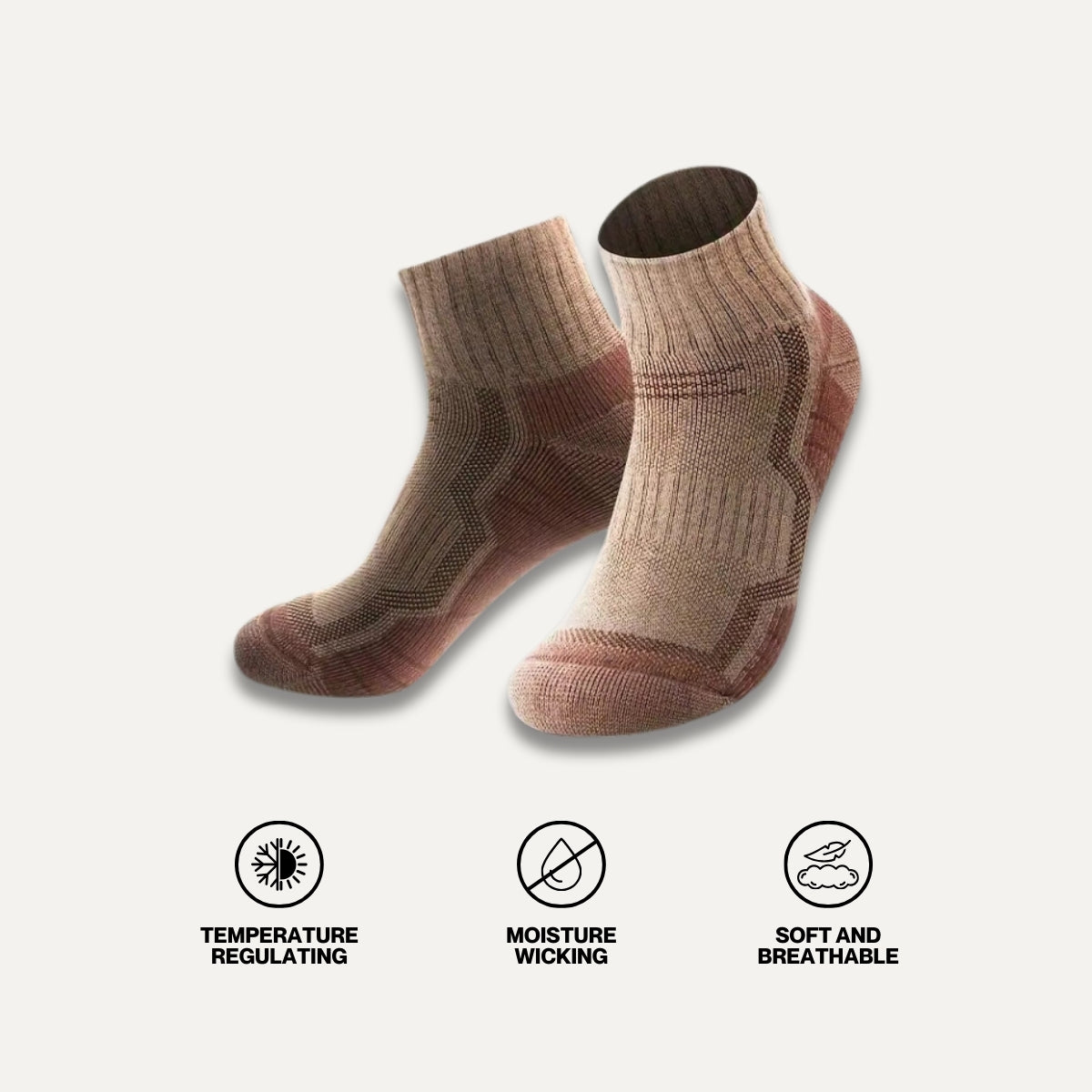 SIntaro Moisture-Wicking Ankle Socks