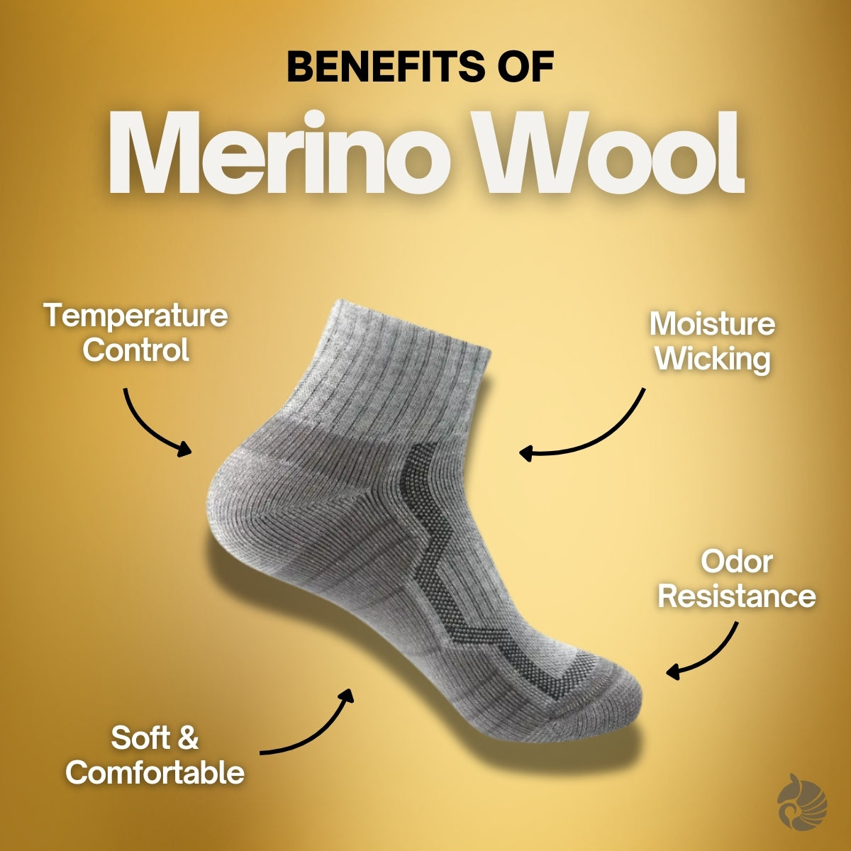 SIntaro Moisture-Wicking Ankle Socks