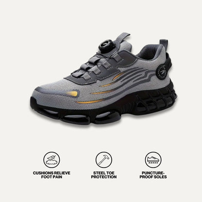 Saxon - Healthy & Protective Steel Toe Sneakers