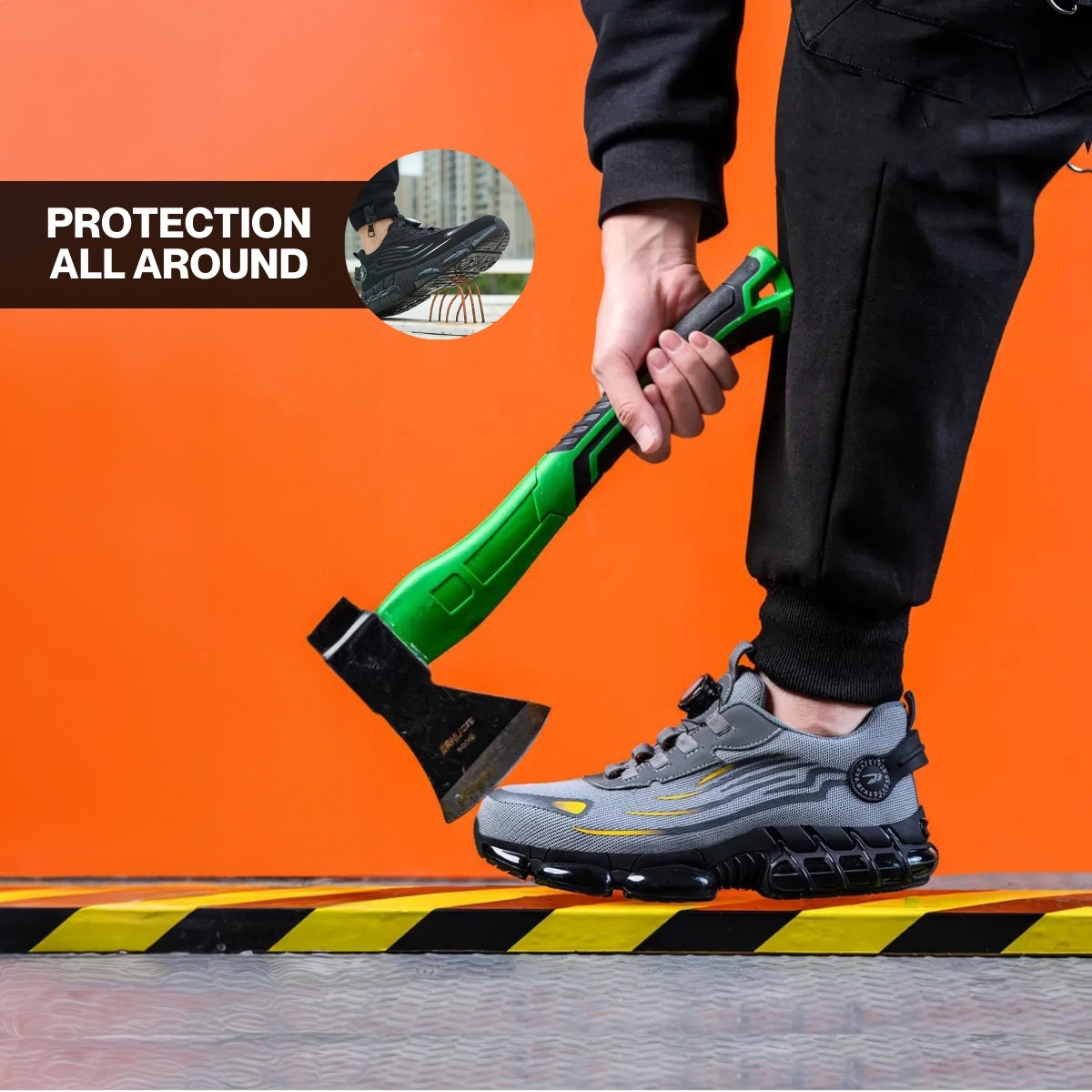 Saxon - Healthy & Protective Steel Toe Sneakers